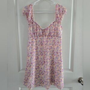 Arizona Jean Company Floral Dress  Pink and Purple